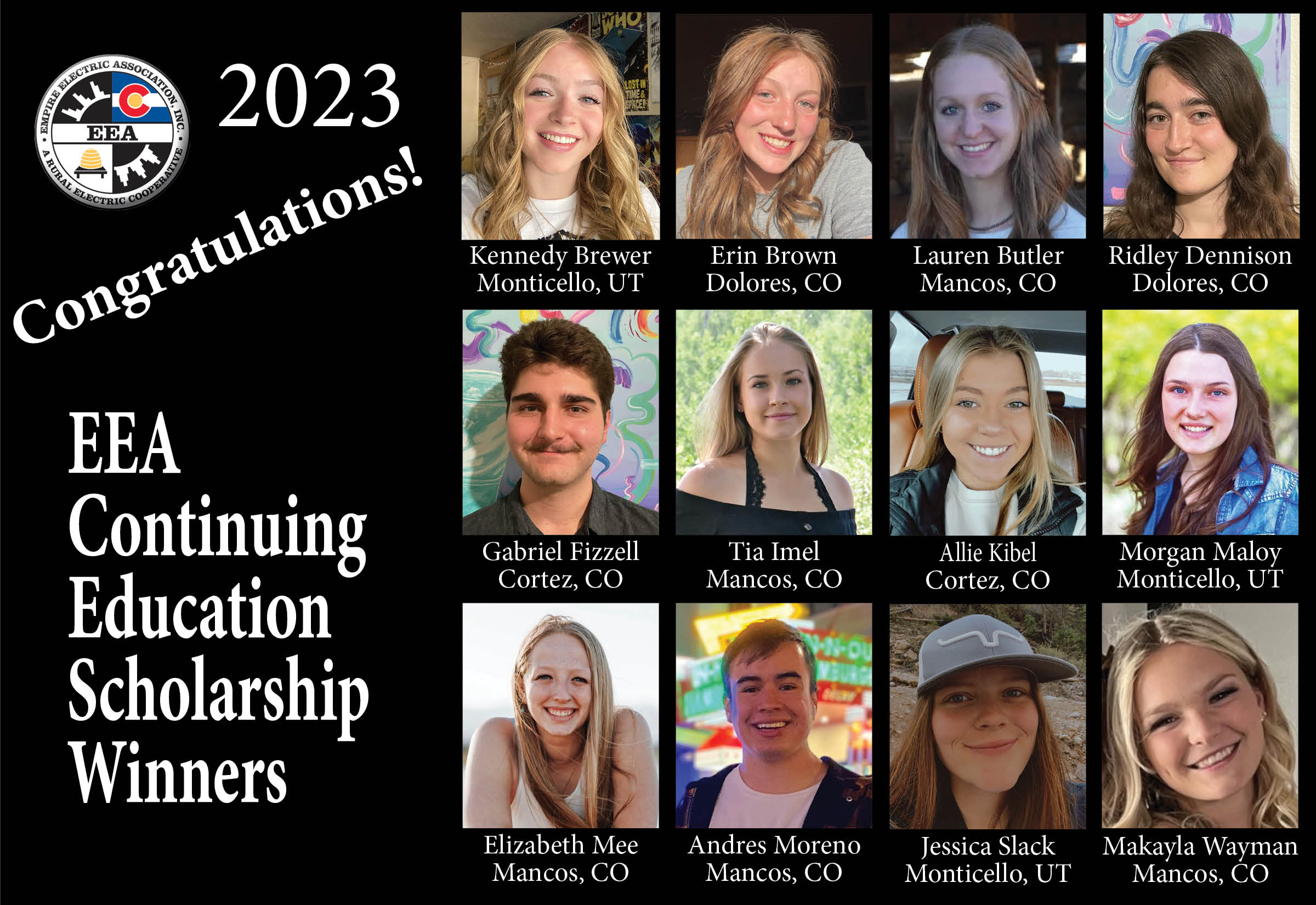 2023 Continuing Education Winners